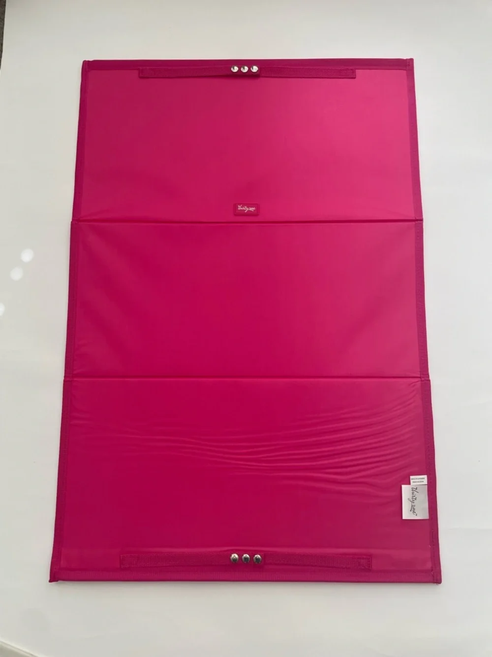 Thirty One Medium Stand Tall Insert Pink Cross Pop New Tote Bag Organizer NIB - Picture 5 of 9